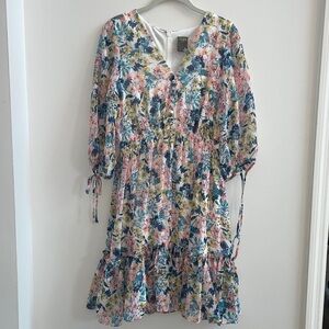 Taylor Floral Lightweight Dress perfect for special occasions in the Spring